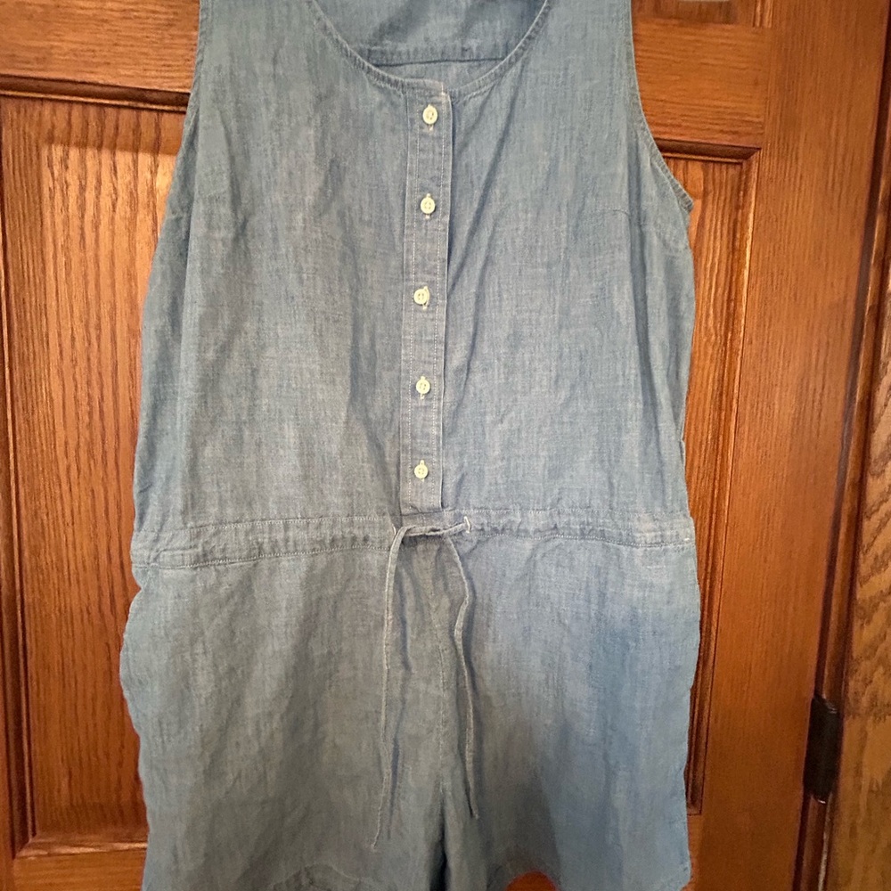 Levi's Light Blue Denim romper size Large